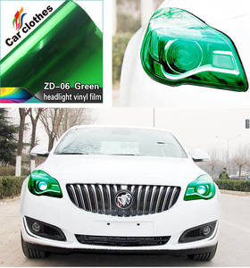 30 सेमी x 10 मीटर डिय हेडलाइट टिंट फिल्म चिपकने वाला विनाइल स्पष्ट रंग टेल लाइट रैप स्टिकर - Product Image 6