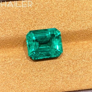 Esmeraldas Colombianas con Corte <span class=keywords><strong>Esmeralda</strong></span>, con Inclusiones, <span class=keywords><strong>Esmeralda</strong></span> Verde Hidrotermal de Laboratorio, Piedra Preciosa al por Mayor - Product Image 3
