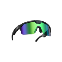 Lunettes de cyclisme intelligentes Q01 avec caméra, verres TAC, lunettes de sport IA avec caméra 8MP, appel, traduction et anti-tremblement