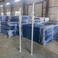Soporte de Andamio de Acero Ajustable Q195 para Edificios de Oficinas, Hospitales, Villas - Diseño Minimalista, Garantía de 3 Años