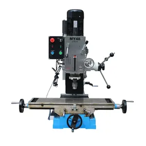 Factory milling and drilling machine automatic feed vertical milling machine MY48