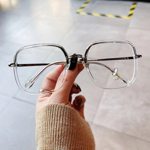 Gafas de Sol Cuadradas Qianai para Mujer, TR90, Anti Luz Azul, Protección UV, Lentes de PC de Gran Tamaño, Gafas Ópticas - Product Image 3