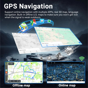 <span class=keywords><strong>Simple</strong></span> suave 10,4 pulgadas 5G WIFI 8 Core Car <span class=keywords><strong>Radio</strong></span> Car Panel Bluetooth Android Auto pantalla coche REPRODUCTOR DE DVD para Dodge Ram 2013-2018 - Product Image 3