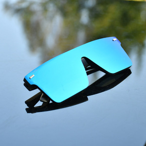 LMA Square Frame Custom Logo Trendy Sports Sun Glasses <b>Mirror</b> Polarized Fashion Women Men Cycling Sunglasses 2024 - Product Image 2