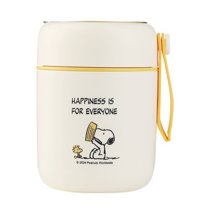 Tasse à soupe isotherme Snoopys avec cuillère et sac repas, pot alimentaire thermique en acier inoxydable 304, récipient portable pour petit-déjeuner et bouillie - Product Image 6