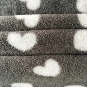 FREE SAMPLE High Quality 100% Polyester Fabric Printed Polar Fleece Garment Fabric for Garment