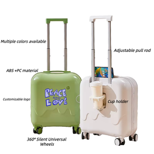 Nuevas Maletas de Cabina Ligeras de 18 y 20 Pulgadas Fáciles de Transportar para Viajes Aéreos y Uso Infantil - Product Image 2