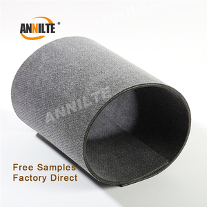 アンニルテ3.0mm耐切創フェルトコンベヤベルトメーカー、CNCカッティングテーブル用フェルトマットを製造 - Product Image 1