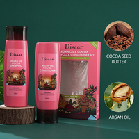 Ensemble Shampooing et Après-Shampooing Réparateur OEM Radiance, Huile d'Argan et de Cacao, Renforce et Répare les Cheveux Abîmés, Produits de Soins Capillaires Nourrissants
