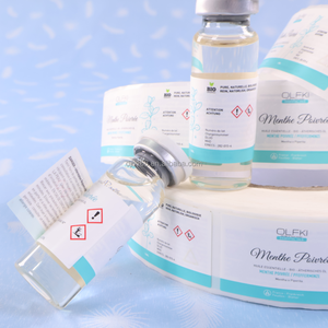 Двухсторонние виниловые этикетки 10 мл и 5 мл для упаковки пептидного порошка наклейки с логотипом для упакованных продуктов - Product Image 3