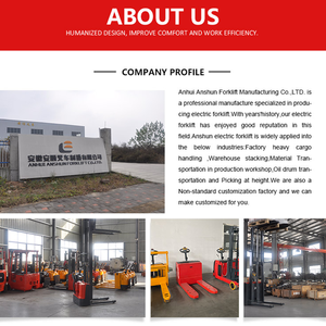 야외 전기 팔레트 트럭 중국 널리 거친 지형 지게차 1000kg 2000kg 3000kg AC 모터 고무 타이어 700 - Product Image 6