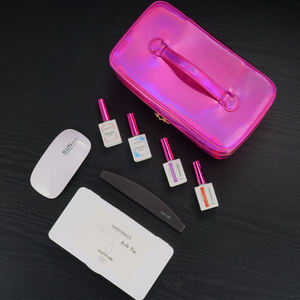 Hanyinails commerci all'ingrosso vendite calde <span class=keywords><strong>Gel</strong></span>_X <span class=keywords><strong>Kit</strong></span> di estensione delle <span class=keywords><strong>unghie</strong></span> <span class=keywords><strong>Gel</strong></span> Tips & Nails Extend System <span class=keywords><strong>Gel</strong></span> UV e lampada Luxury Rose Gold <span class=keywords><strong>Gel</strong></span> Nail <span class=keywords><strong>Kit</strong></span> - Product Image 5