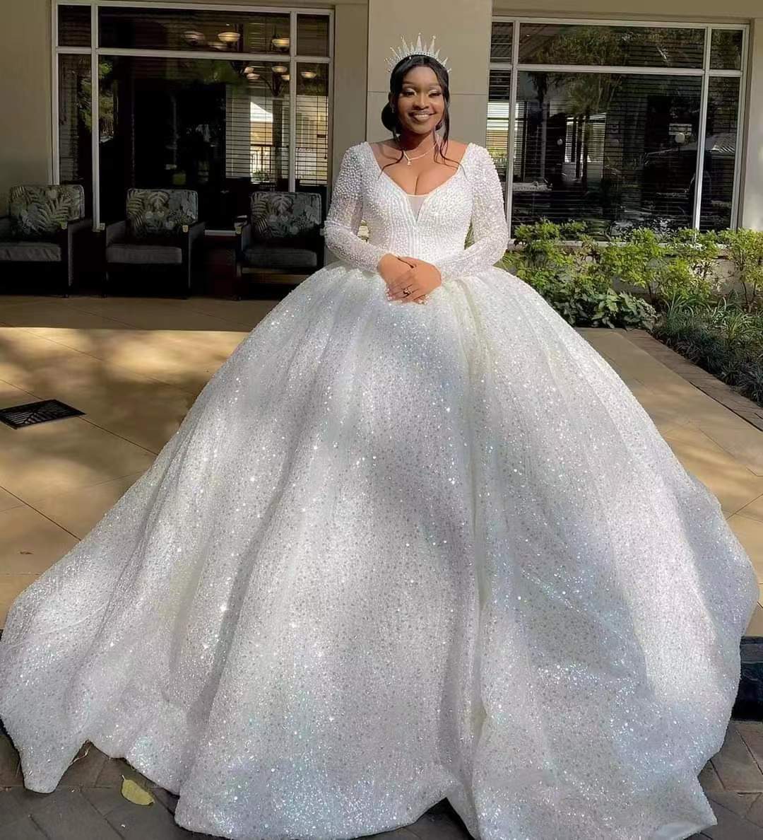 NEW ARRIVAL Plus Size Wedding Dresses for Guest Beaded Wedding Dresses for  Women Luxury White Wedding Dresses for Women| Alibaba.com