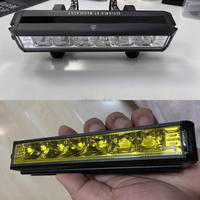 Film Pewarna Lampu Mobil TPH Kuning Anti UV Perekat Sendiri Pengubah Warna Dekorasi Lampu Depan Belakang Mobil