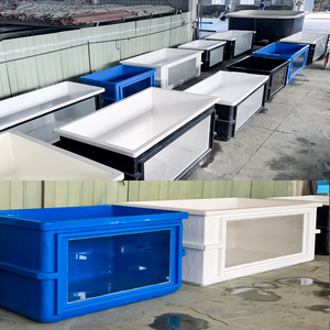 Bassin à poissons en fibre de verre directement de l'usine pour Koi et poissons rouges, bassin extérieur pour l'aquaculture et la décoration - Product Image 6