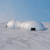 La publicité du fabricant Inflatables Dômes d'air durables Structure Entrepôt Bâtiment Tente