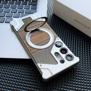 เคสโทรศัพท์โลหะสำหรับ <span class=keywords><strong>Samsung</strong></span> Galaxy เคสโทรศัพท์กันกระแทก S25 S24แบบสกรูขอบเคสโทรศัพท์กันตกน้อยลง - Product Image 3