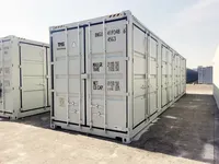 Conteneur sec 40HC / Maison préfabriquée finie / Bureau à côté ouvert, capacité 67 personnes, origine CN