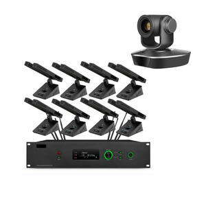 891 <span class=keywords><strong>UHF</strong></span> 8 kênh không dây cầm tay nhẹ Tai nghe cổ ngỗng động khử tiếng ồn XLR Camera hệ thống Micro máy tính để bàn - Product Image 5
