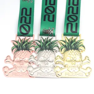 Medaglia in metallo personalizzata del produttore placcata in oro taekwondo sport 3D Karate award pechino tug of war medal