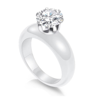 Bague en céramique noire et blanche incrustée de zircon, bague de couple, bague de fiançailles, bague de doigt en céramique, bijoux de mode, vente en gros