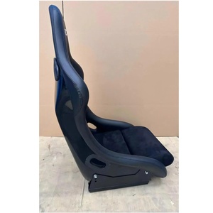 Asientos de Competición Recaro Personalizados en Azul Gamuza con Rieles Individuales - Product Image 6