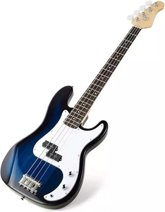 HUASHENG – guitare <span class=keywords><strong>basse</strong></span> électrique haute brillance 46 pouces, 4 <span class=keywords><strong>cordes</strong></span> OEM ODM, avec amplificateur 5W - Product Image 4