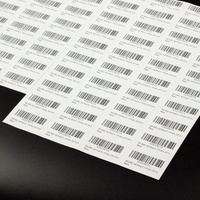 Étiquettes autocollantes pour codes-barres FBA, SKU, expédition, envoi postal, impression, papier adhésif, feuilles d'étiquettes A4, 1, 2, 4, 6, 21, 23, 27, 30, 40, 44