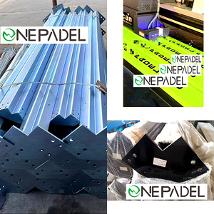 100% Cột Thép Mạ Kẽm Nhúng Nóng Sân Tennis Padel Trên 15 Năm Không Rỉ Sét Mức Chất Lượng Cao Nhất - Product Image 6