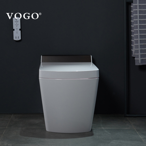 Sl660 alta qualità minimalista intelligente sedile del water con telecomando Bidet a pavimento allungata a forma di ciotola per il bagno - Product Image 6