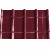 Tôle d'acier prélaquée PPGI, norme ASTM, haute résistance, résistante aux intempéries, plaque de toiture en métal ondulé, durable, revêtement couleur