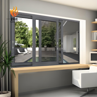 Fenêtre coulissante en PVC directement de l'usine, profil conque, moustiquaire en acier inoxydable, isolation thermique pour extérieur, hôtel, appartement
