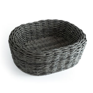 Maßgefertigtes Indoor-Hundebett aus Rattan, Komfortables Umweltfreundliches Weidenbett für Katzen und Haustiere - Product Image 2