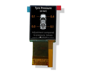 Módulo de Pantalla LCD AMOLED de 1.45 Pulgadas con Funcionalidad Táctil, Brillo de 350, Resolución de 272x340, Interfaz MIPI, 24 Pines - Product Image 1