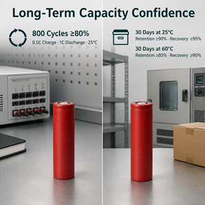 Batería de Iones de Litio de Alta Capacidad DMEGC INR21700-45E 4500mAh 3C para Bicicletas Eléctricas y Patinetes Eléctricos - Product Image 2
