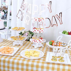 ชุดช้อนส้อมพลาสติกแบบใช้แล้วทิ้งสำหรับงานปาร์ตี้สีทองหรูหราช้อนมีดส้อมชุดเครื่องใช้บนโต๊ะอาหารสำหรับงานแต่งงานสีเงินกุหลาบ - Product Image 6