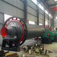 HK-800*1200 Mini Wet Ball Mill 0.8-2TPH Small Gold Ore Grinder Portable Mineral Processing Test Machine