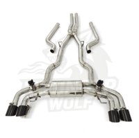 Tuyaux d'échappement en acier inoxydable 304 de haute qualité adaptés à la BMW F90 M5 S63 4.4T, échappement Catback avec commande à distance