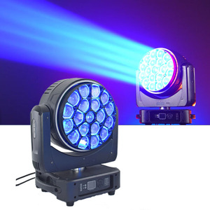 Prix d'usine 19X40W Bee Eye Zoom Stage Light Multi Control Moving Head Light pour discothèque, DJ, bar, théâtre, mariage, événement - Product Image 1
