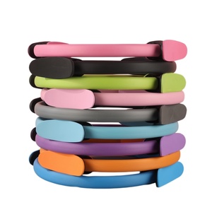 Anillo de Yoga Antideslizante y Duradero de 38 cm, Anillo de Pilates Flexible y Cómodo de EVA para Gimnasio y Uso Doméstico - Product Image 1