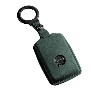 Borsa di protezione per chiavi auto <span class=keywords><strong>Volvo</strong></span> custodia pieghevole in vera pelle per XC60/S90/S60/XC90/V40/V90/S60L/<span class=keywords><strong>XC40</strong></span> - Product Image 1