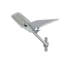Lampadaire solaire LED tout-en-un 400W IP65 étanche en alliage d'aluminium CE ROHS Garantie 2 ans Route Jardin Communauté Parking