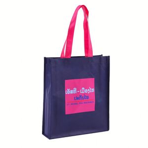 Custom Personalizada Non Woven Ecobag Shopper Tnt <b>Bag</b> Wholesale Grocery Reusable Shopping <b>Bag</b> With Logo - Product Image 3