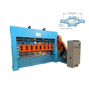 160T Flattened Expanded Steel Mesh Machine 8mm