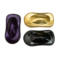 Revêtement en poudre polyester noir RAL 9005 effet froissé/texturé pour pulvérisation électrostatique