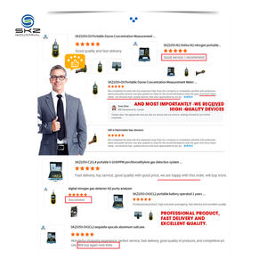 Testeur amont d'oxyde gène haute performance, de mesure de gaz, analyseur, 0 — 5000ppm - Product Image 5