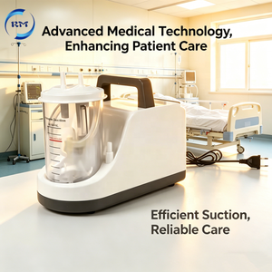 เครื่องดูดเสมหะไฟฟ้าปรับแรงดันได้พร้อมปั๊มแบบไร้น้ำมันสำหรับการดูดเสมหะทางการแพทย์ - Product Image 1