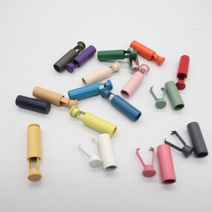 कस्टम जूते का फीता टिप्स सिर और डोरियों के लिए अंत धातु Aglets बेलनाकार प्रतिस्थापन सिर जूता Shoestrings कपड़े - Product Image 2