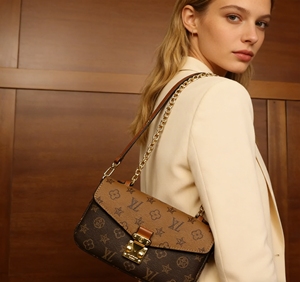 Nuevo Bolso Cuadrado de Diseño Clásico y Lujoso para Mujer, con Monograma de Moda, Cadenas Dobles de Alta Gama, Cierre con Bloqueo, Elegante Bolso de Mano - Product Image 2