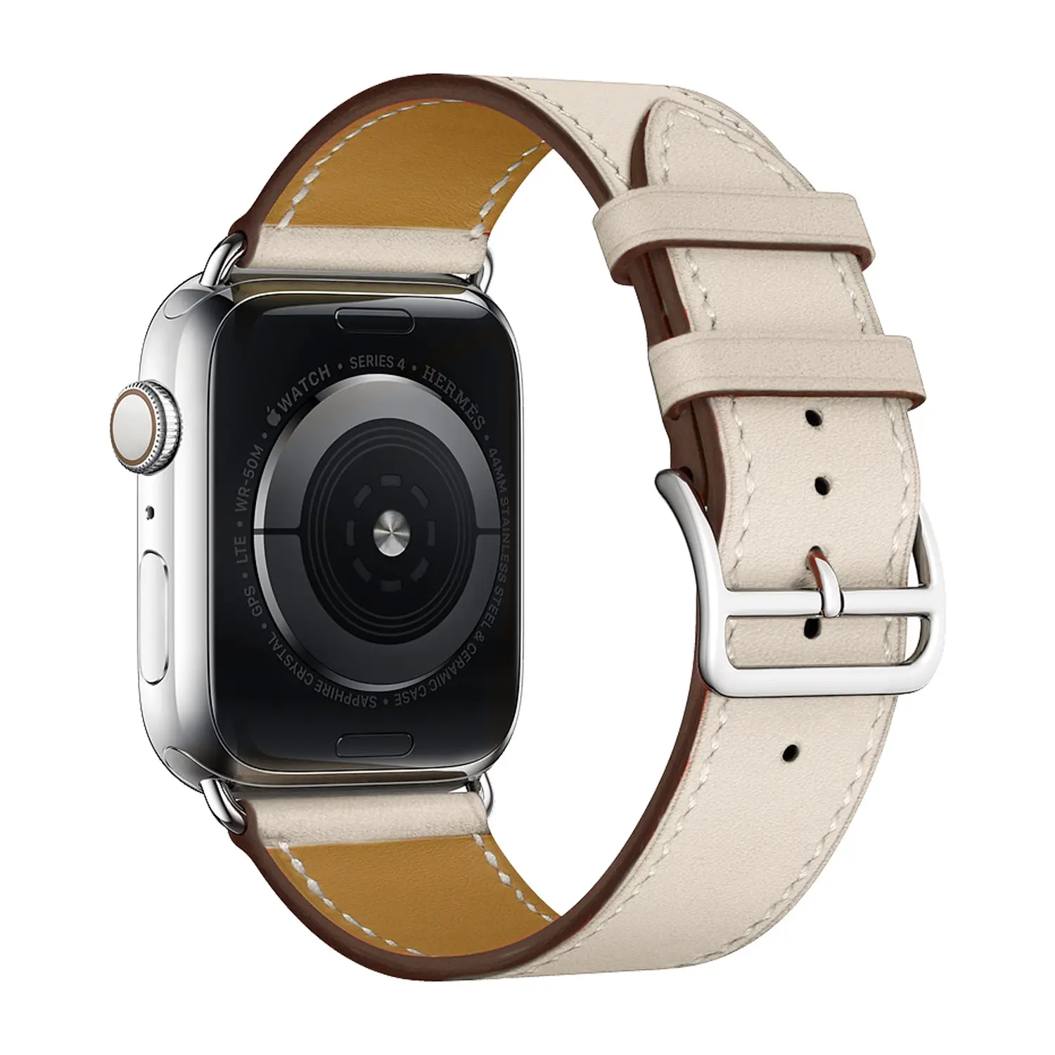 Smartwatch Women Men Real Genuine Leather Smart Watch Strap Band For Apple Watch Ultra 8 7 6 5
